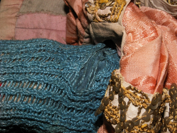 Calza destra dopo il restauro